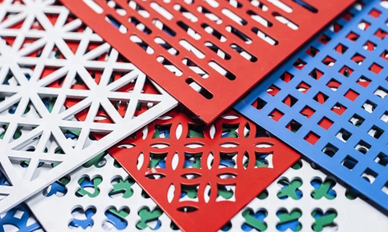 3003鋁板洞洞板產品展示