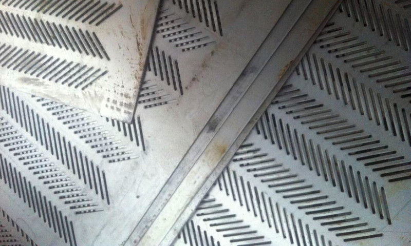 八字孔鋁板洞洞板產品展示