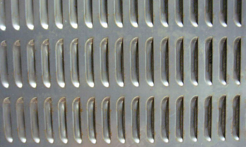 鋁板百葉孔洞洞板產品展示