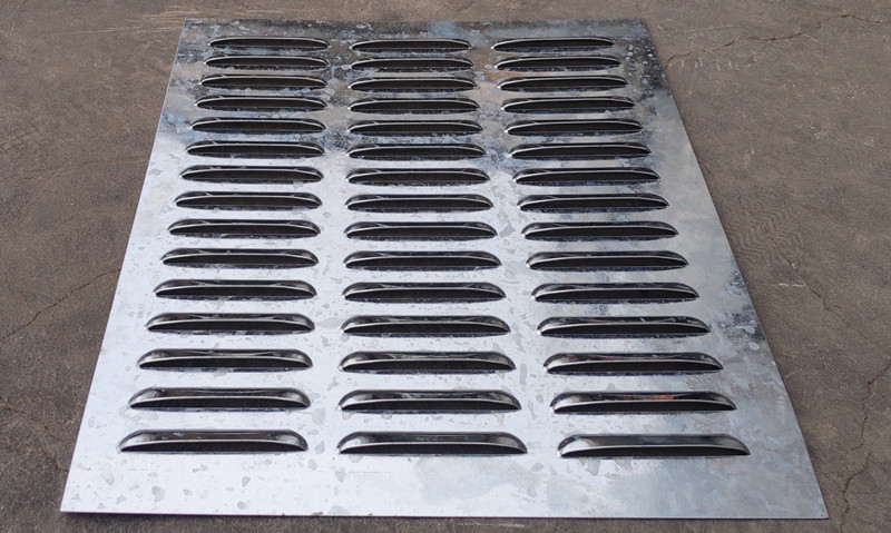 鐵板百葉孔沖孔板產品展示